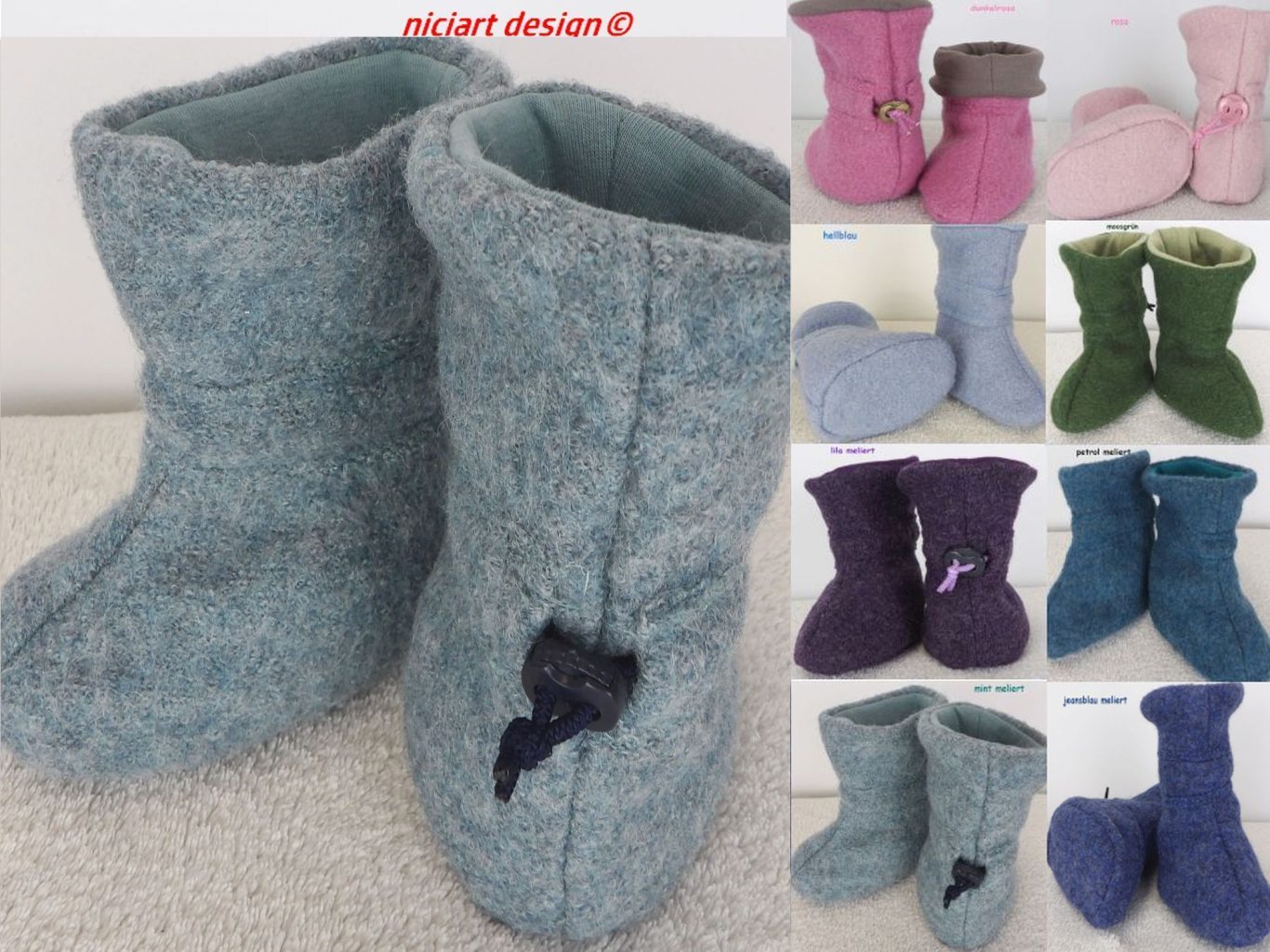 Baby Walkboots in vielen Farben